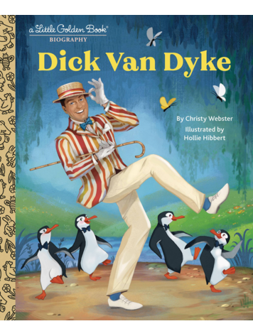GOLDEN BOOKS DICK VAN DYKE A LITTLE GOLDEN BOOK BIOGRAPHY