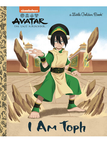 GOLDEN BOOKS AVATAR THE LAST AIRBENDER I AM TOPH LITTLE GOLDEN BOOK