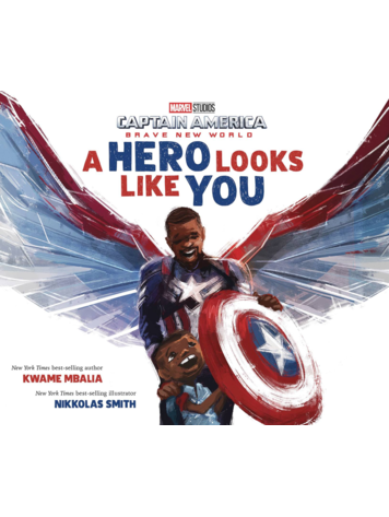 CAPTAIN AMERICA BRAVE NEW WORLD A HERO LOOKS LIKE YOU HC