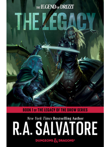 PENGUIN RANDOM HOUSE DUNGEONS & DRAGONS LEGACY OF THE DROW SC NOVEL VOL 01 THE LEGACY