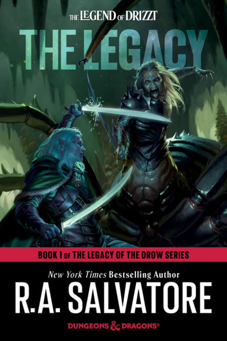 PENGUIN RANDOM HOUSE DUNGEONS & DRAGONS LEGACY OF THE DROW SC NOVEL VOL 01 THE LEGACY