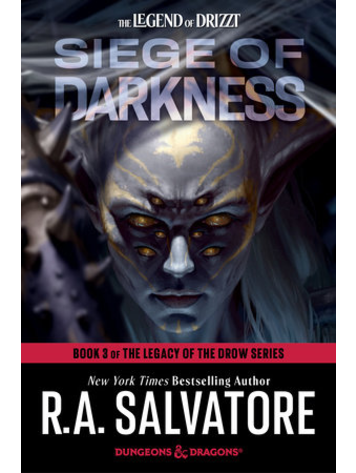 PENGUIN RANDOM HOUSE DUNGEONS & DRAGONS LEGACY OF THE DROW SC NOVEL VOL 03 SIEGE OF DARKNESS