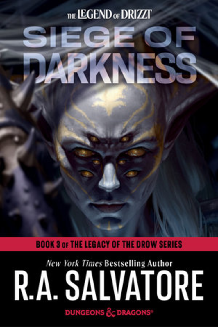 PENGUIN RANDOM HOUSE DUNGEONS & DRAGONS LEGACY OF THE DROW SC NOVEL VOL 03 SIEGE OF DARKNESS