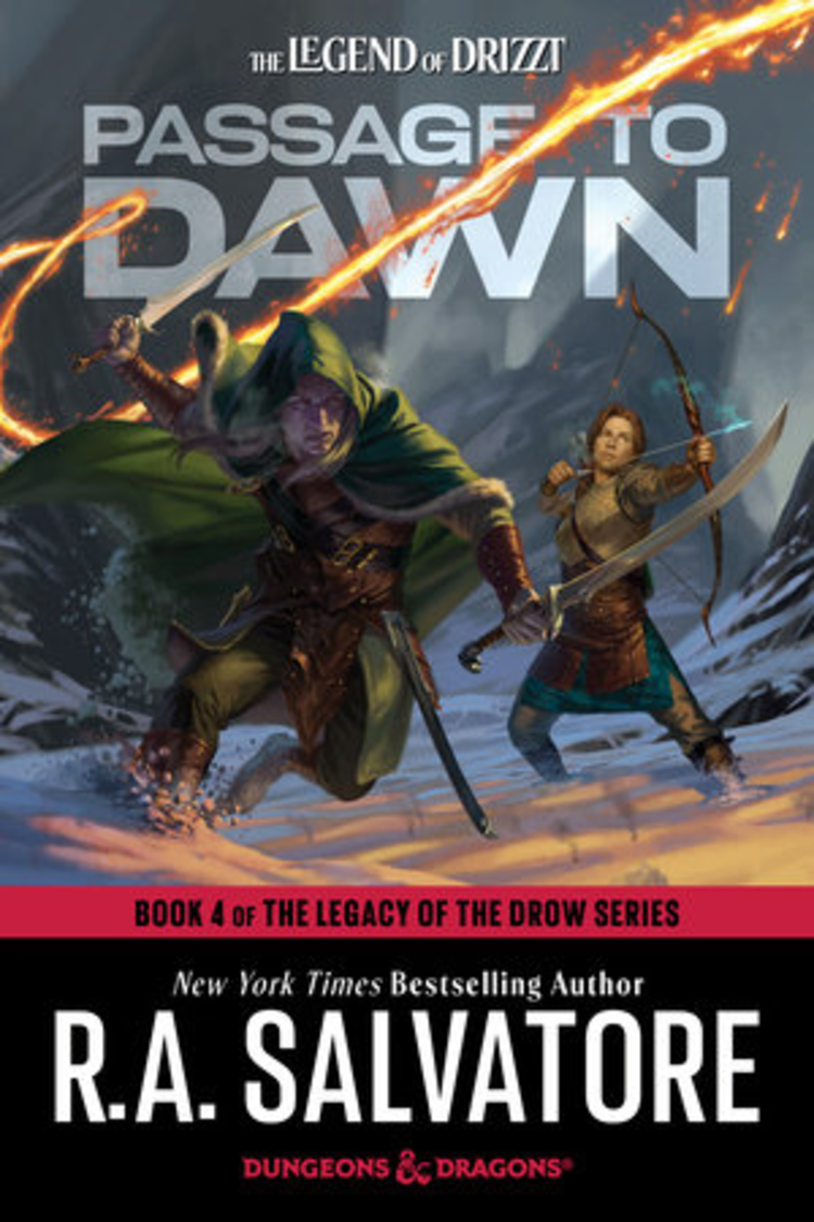 PENGUIN RANDOM HOUSE DUNGEONS & DRAGONS LEGACY OF THE DROW SC NOVEL VOL 04 THE PASSAGE TO DAWN