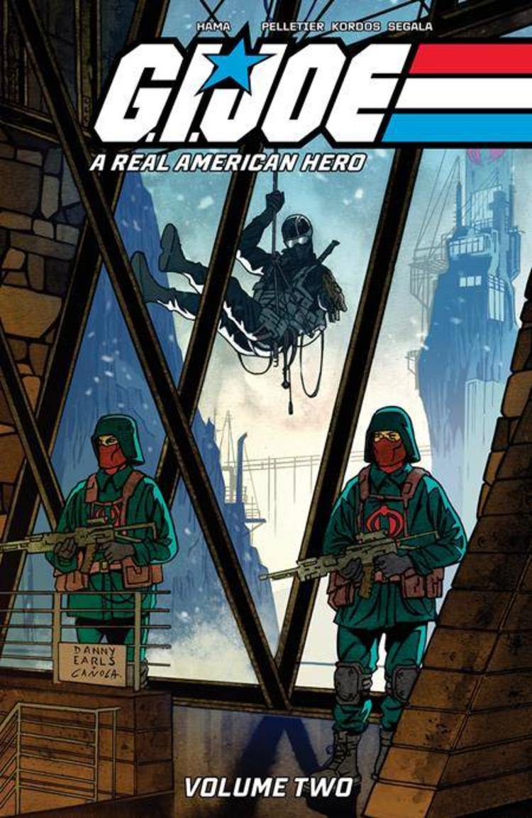 IMAGE COMICS GI JOE A REAL AMERICAN HERO TP VOL 02 DIRECT MARKET EXCLUSIVE DANNY EARLS CVR