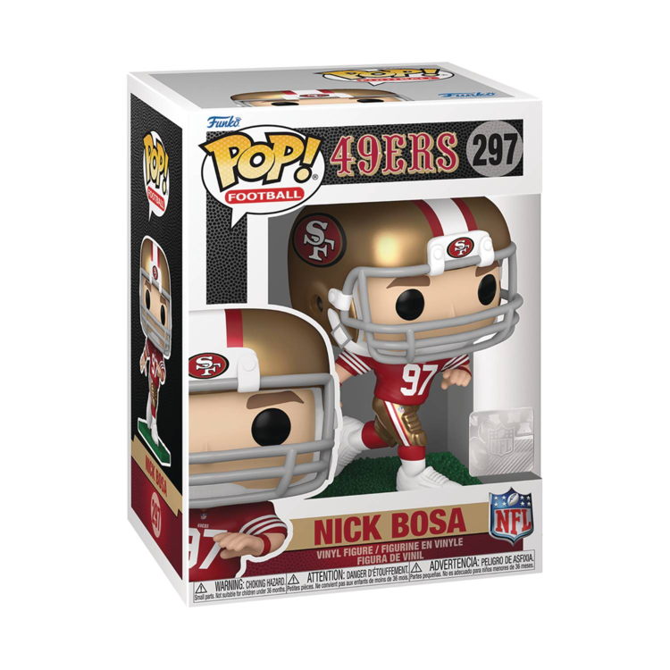 FUNKO POP NFL 49ERS NICK BOSA COLOR FIG