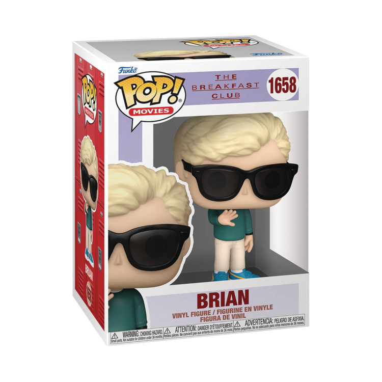FUNKO POP MOVIES THE BREAKFAST CLUB BRIAN FIG