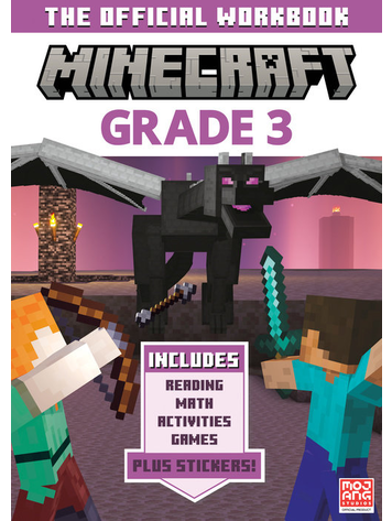 PENGUIN RANDOM HOUSE MINECRAFT OFFICIAL WORKBOOK GRADE 3