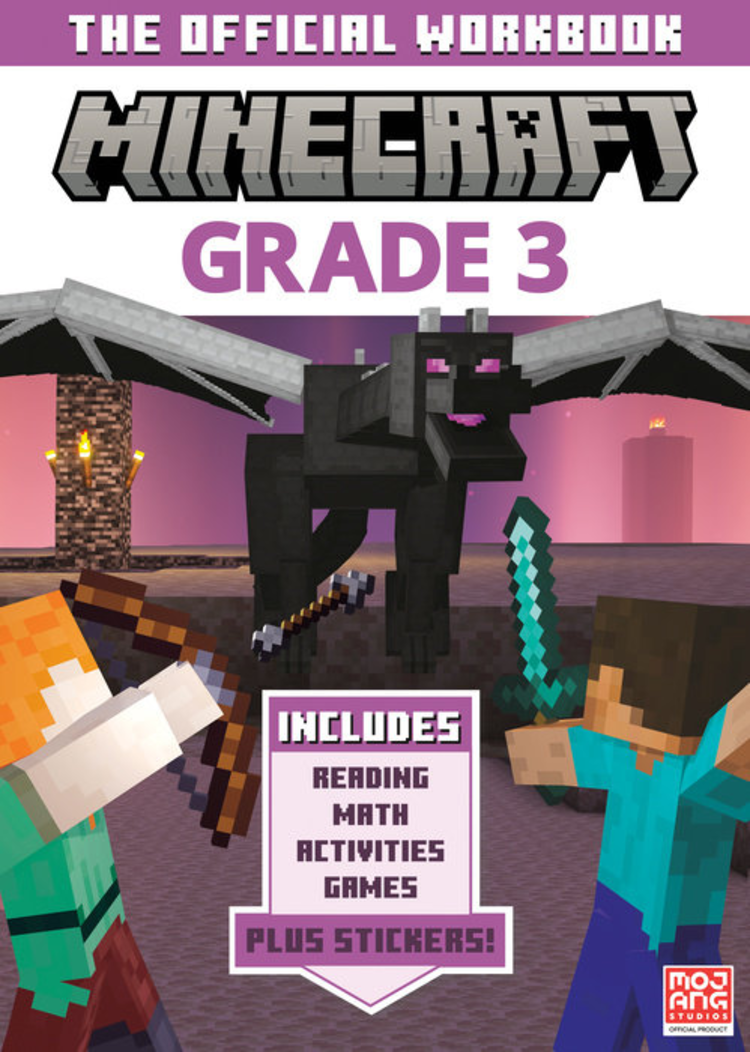 PENGUIN RANDOM HOUSE MINECRAFT OFFICIAL WORKBOOK GRADE 3