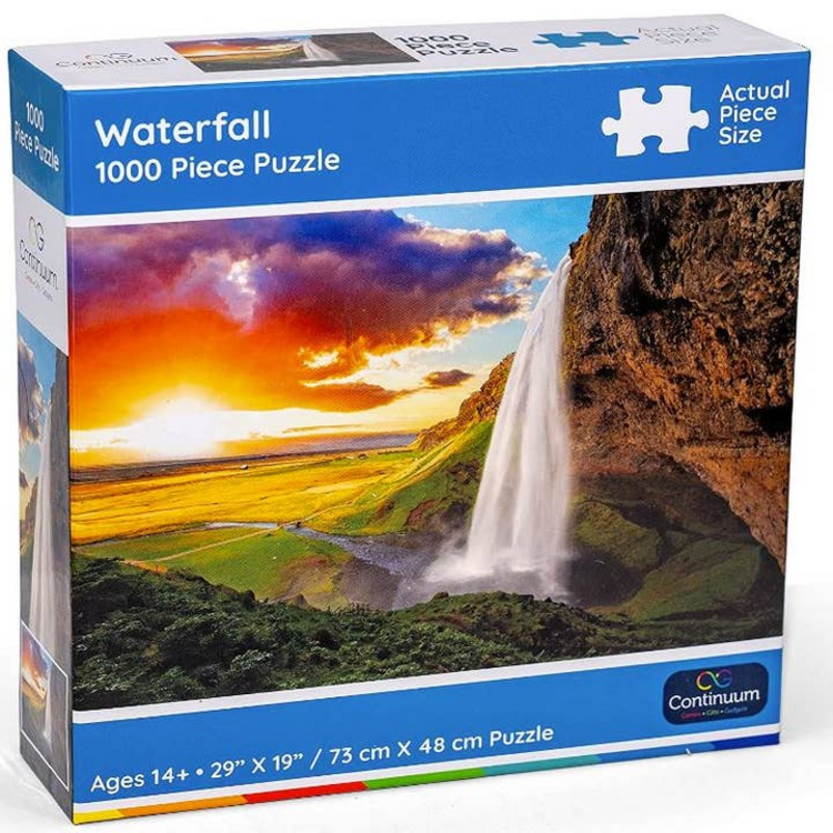 1000 PIECE PUZZLE- WATERFALL