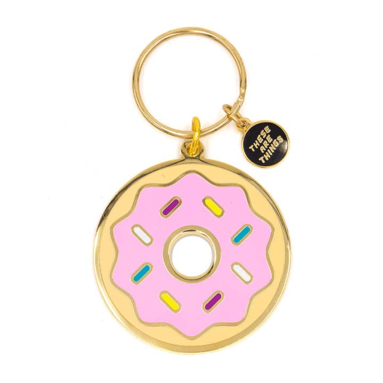 THESE ARE THINGS- DONUT KEYCHAIN