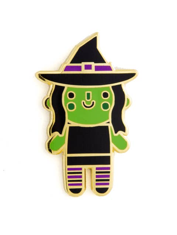 THESE ARE THING ENAMEL PIN- BABY WITCH