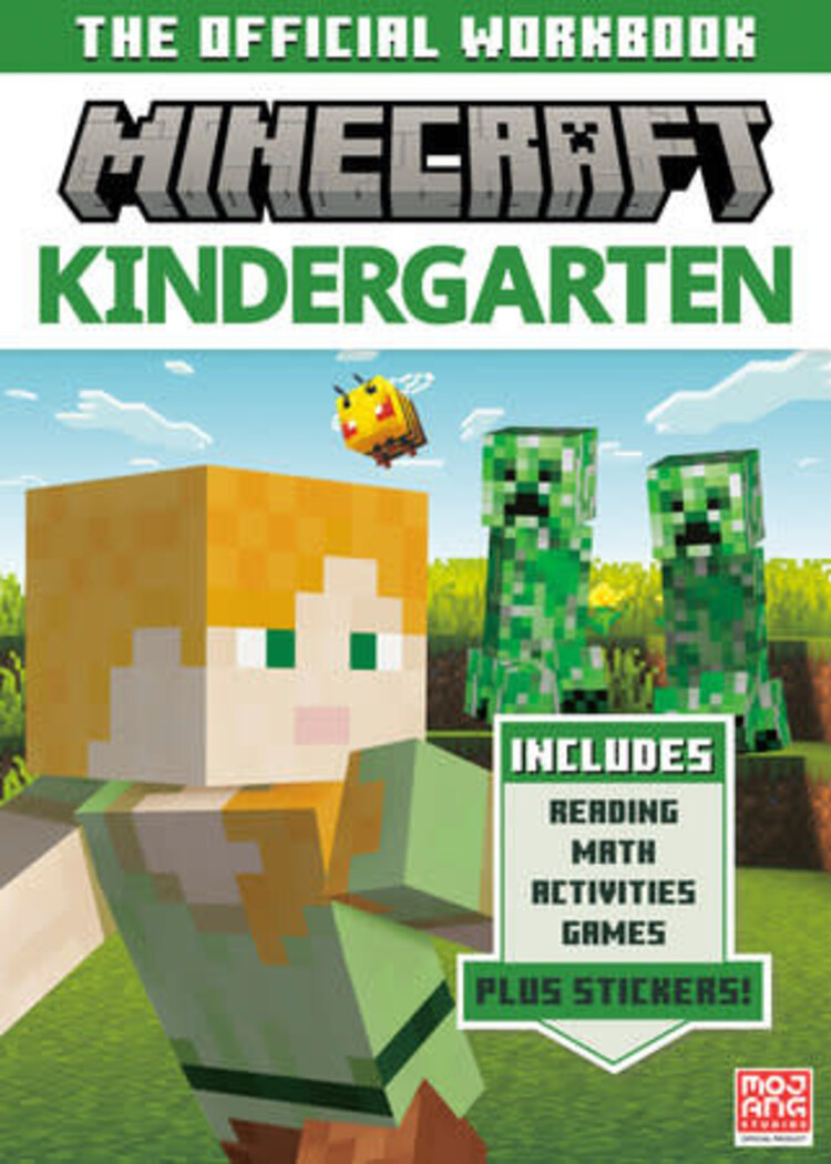 PENGUIN RANDOM HOUSE MINECRAFT OFFICIAL WORKBOOK KINDERGARTEN