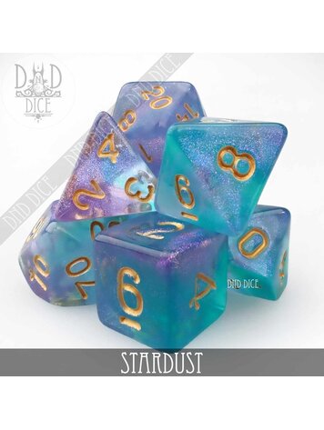 DND DICE STARDUST RPG DICE SET