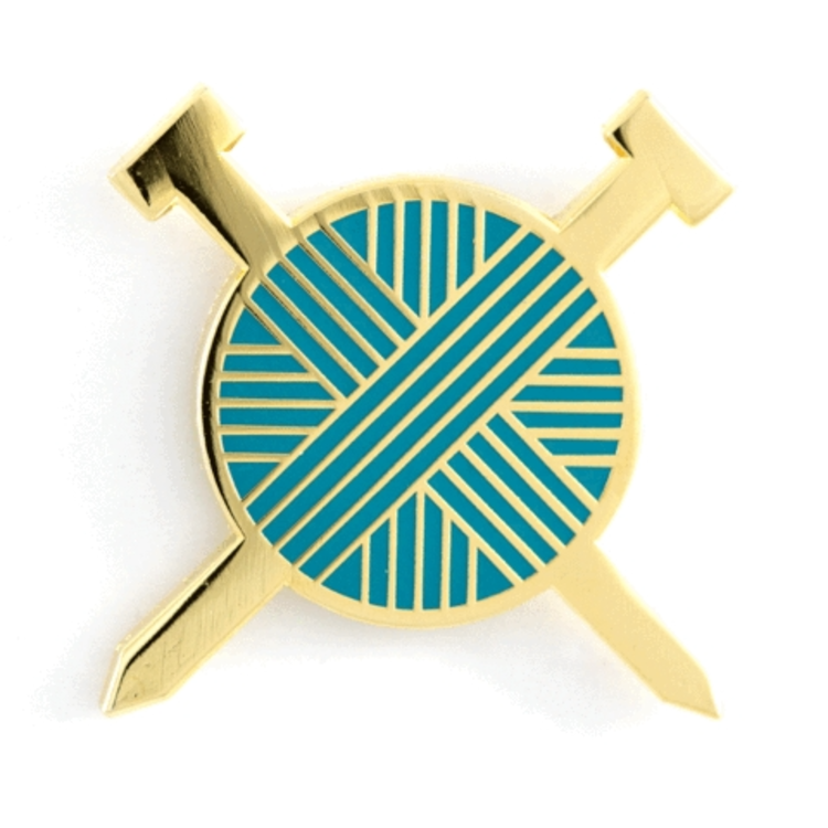 THESE ARE THINGS ENAMEL PIN - YARN BALL