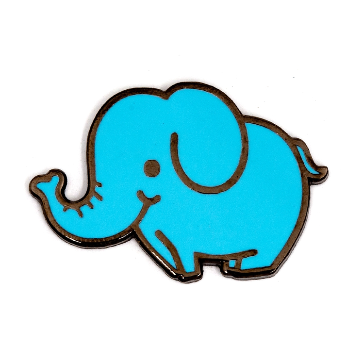 THESE ARE THINGS ENAMEL PIN - ELEPHANT