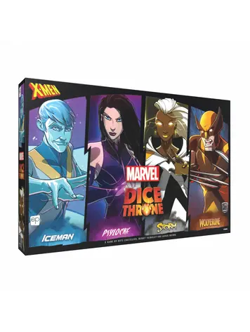 MARVEL DICE THRONE X-MEN BOX 1 (ICEMAN, PSYLOCKE, STORM, WOLVERINE)
