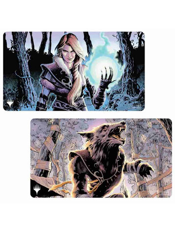 ULTRA PRO MAGIC THE GATHERING INNISTRAD REMASTERED DOUBLE-SIDED PLAYMAT ARLINN THE PACK LEADER