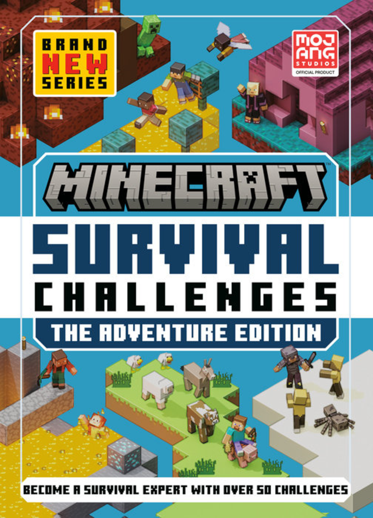 PENGUIN RANDOM HOUSE MINECRAFT SURVIVAL CHALLENGES HC