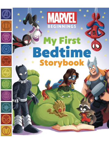 MARVEL BEGINNINGS MY FIRST BEDTIME STORYBOOK BOARD BOOK