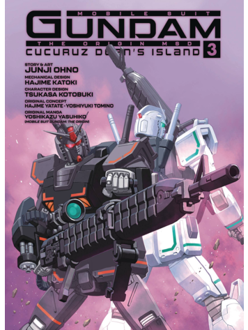 KODANSHA COMICS MOBILE SUIT GUNDAM THE ORIGIN MSD CUCURUZ DOAN'S ISLAND HC GN VOL 03