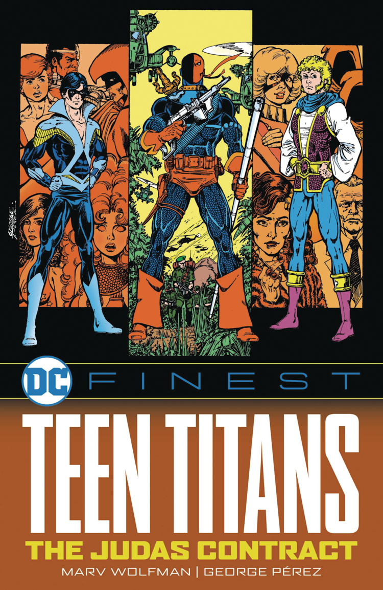 DC COMICS DC FINEST TEEN TITANS THE JUDAS CONTRACT TP