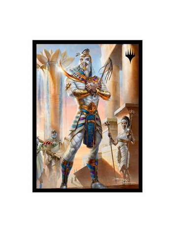 UP MTG AETHERDRIFT 100 CT MATTE DECK PROTECTOR SLEEVES COMMANDER B TEMMET