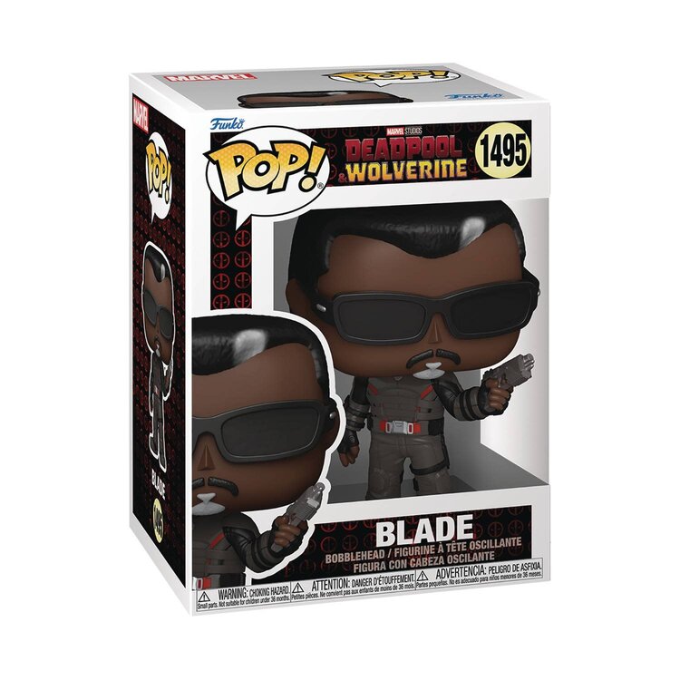 FUNKO POP MARVEL DEADPOOL 3 S3 BLADE FIG