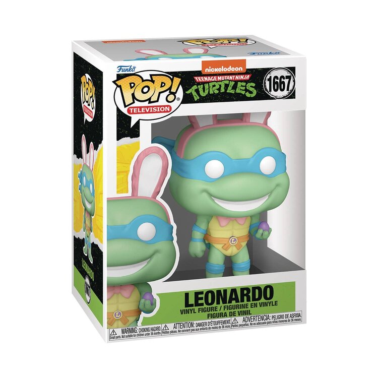 FUNKO POP VINYL TMNT EASTER LEONARDO FIG