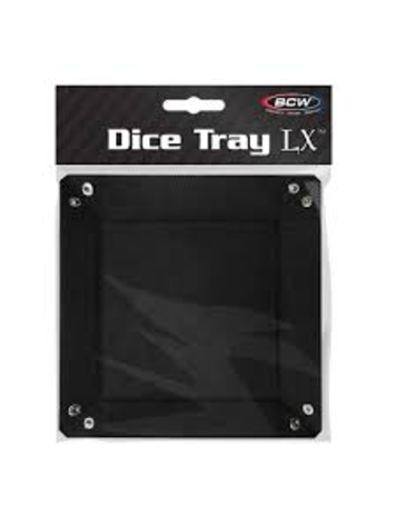 BCW BCW DICE TRAY - RECTANGLE - BLACK