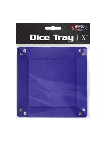 BCW BCW DICE TRAY - RECTANGLE - BLUE