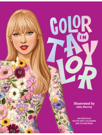 RIZZOLI COLOR IN TAYLOR COLORING BOOK