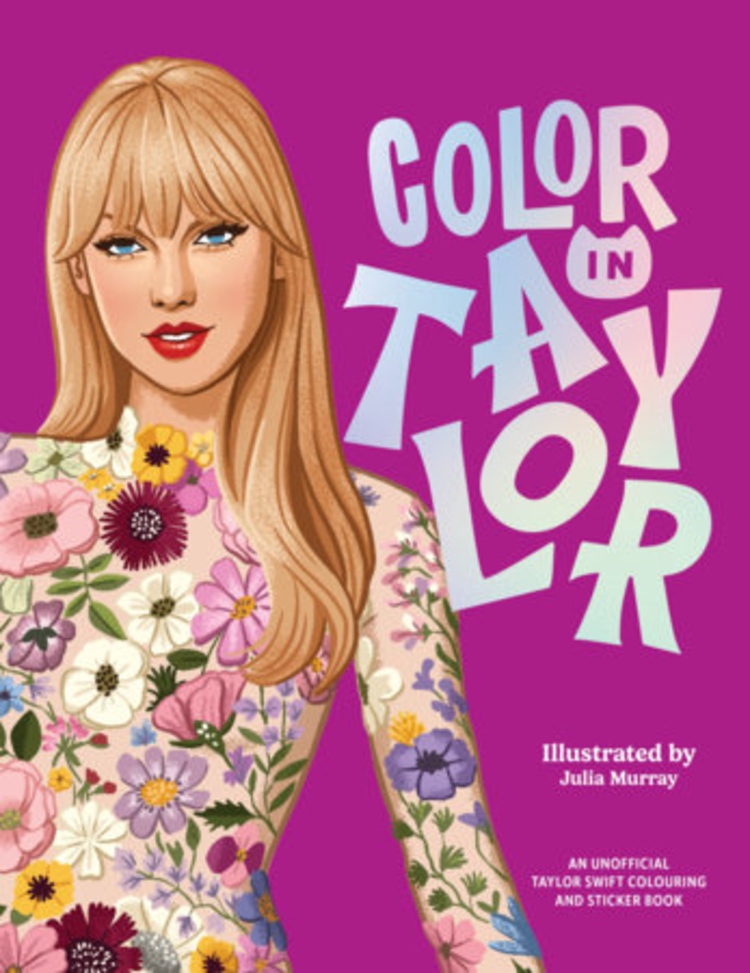 RIZZOLI COLOR IN TAYLOR COLORING BOOK