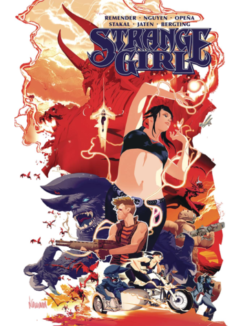 IMAGE COMICS STRANGE GIRL HC 20TH ANNIVERSARY DELUXE EDITION