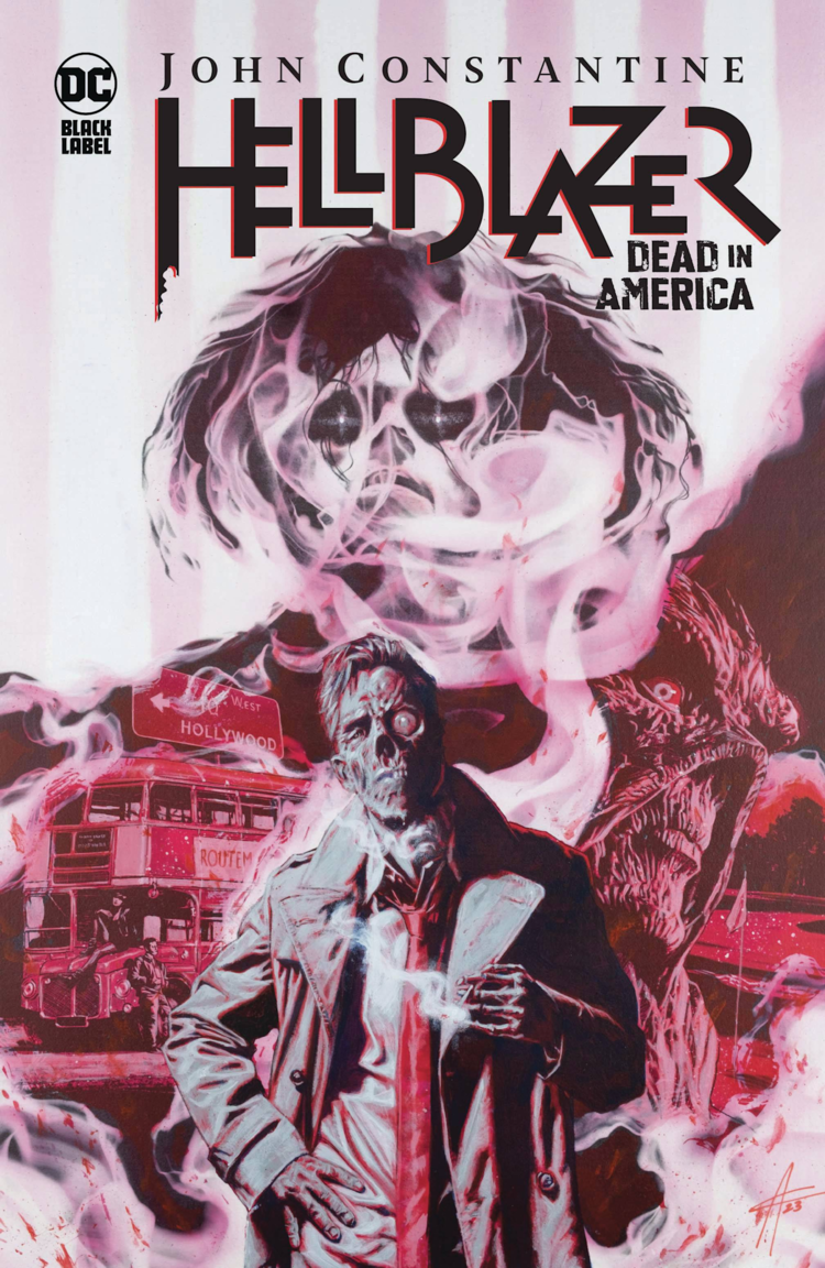 DC COMICS JOHN CONSTANTINE HELLBLAZER DEAD IN AMERICA HC
