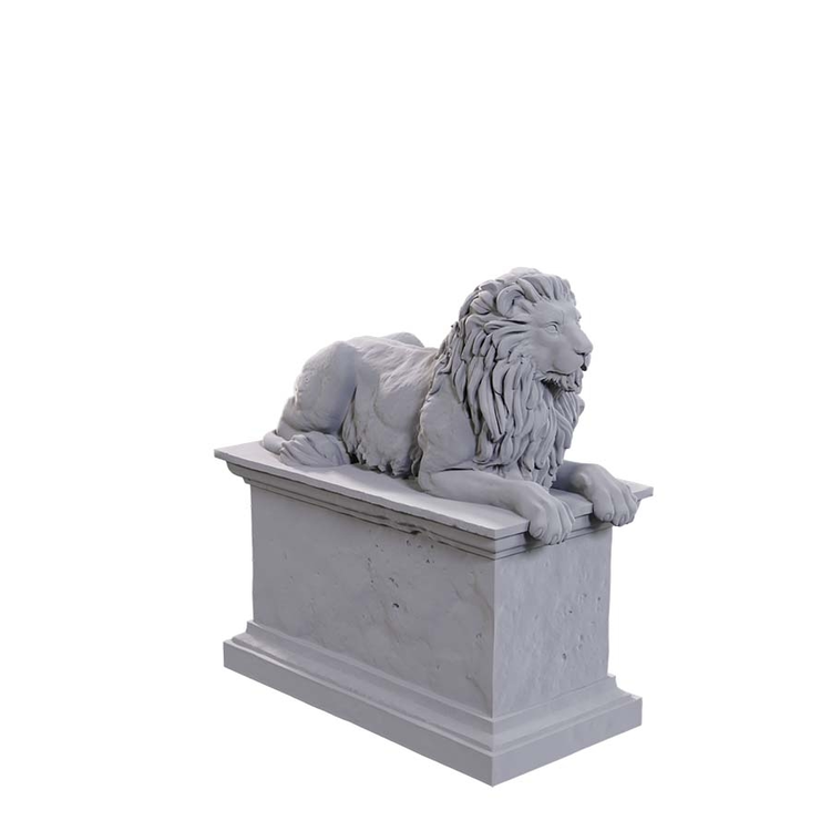 DEEP CUTS STONE LION UNPAINTED MINI