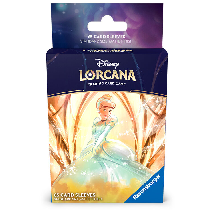 RAVENSBURGER DISNEY LORCANA TCG: ARCHAZIA'S ISLAND SLEEVES - CINDERELLA