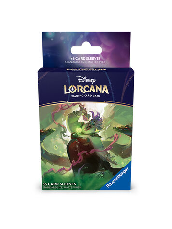 RAVENSBURGER DISNEY LORCANA TCG: ARCHAZIA'S ISLAND SLEEVES - URSULA