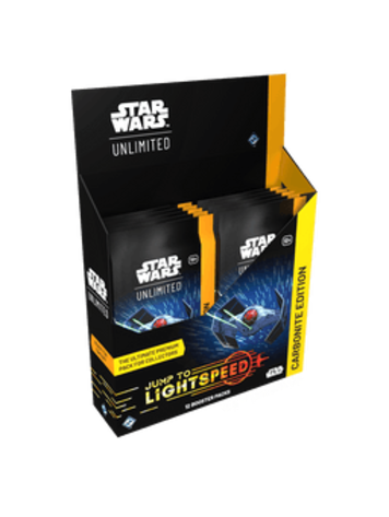 STAR WARS UNLIMITED JUMP TO LIGHTSPEED CARBONITE BOOSTER BOX