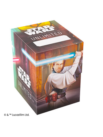 GAMEGENIC STAR WARS UNLIMITED SOFT CRATE OBI WAN DARTH MAUL