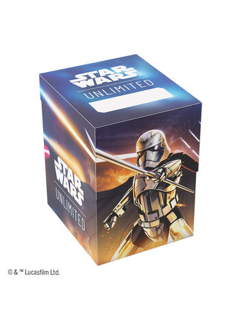 GAMEGENIC GAMEGENIC STAR WARS UNLIMITED SOFT CRATE CAPTAIN PHASMA STORM TROOPER