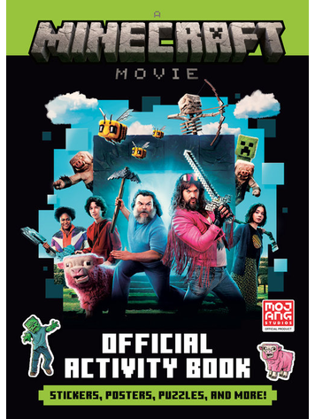 PENGUIN RANDOM HOUSE MINECRAFT MOVIE OFFICIAL ACTIVITY BOOK