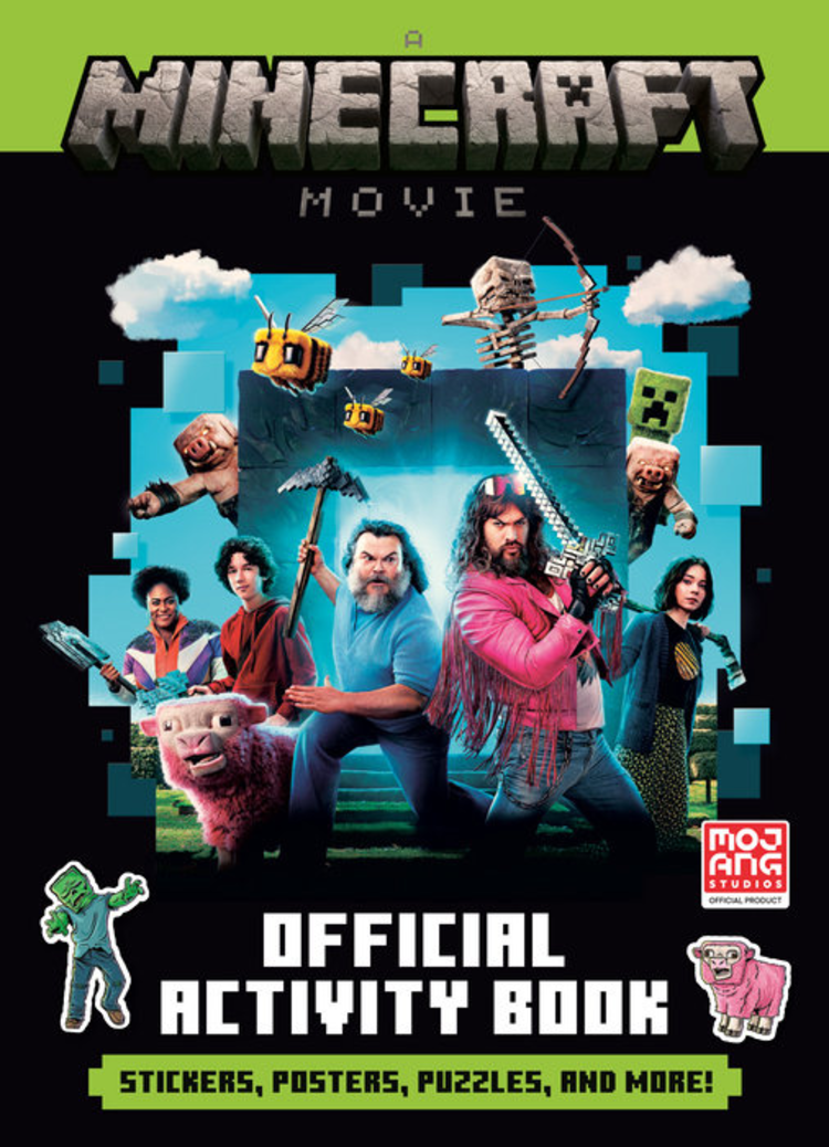 PENGUIN RANDOM HOUSE MINECRAFT MOVIE OFFICIAL ACTIVITY BOOK