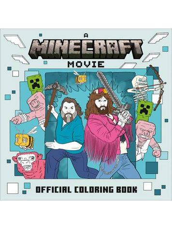 PENGUIN RANDOM HOUSE MINECRAFT MOVIE OFFICIAL COLORING BOOK