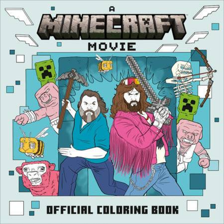 PENGUIN RANDOM HOUSE MINECRAFT MOVIE OFFICIAL COLORING BOOK