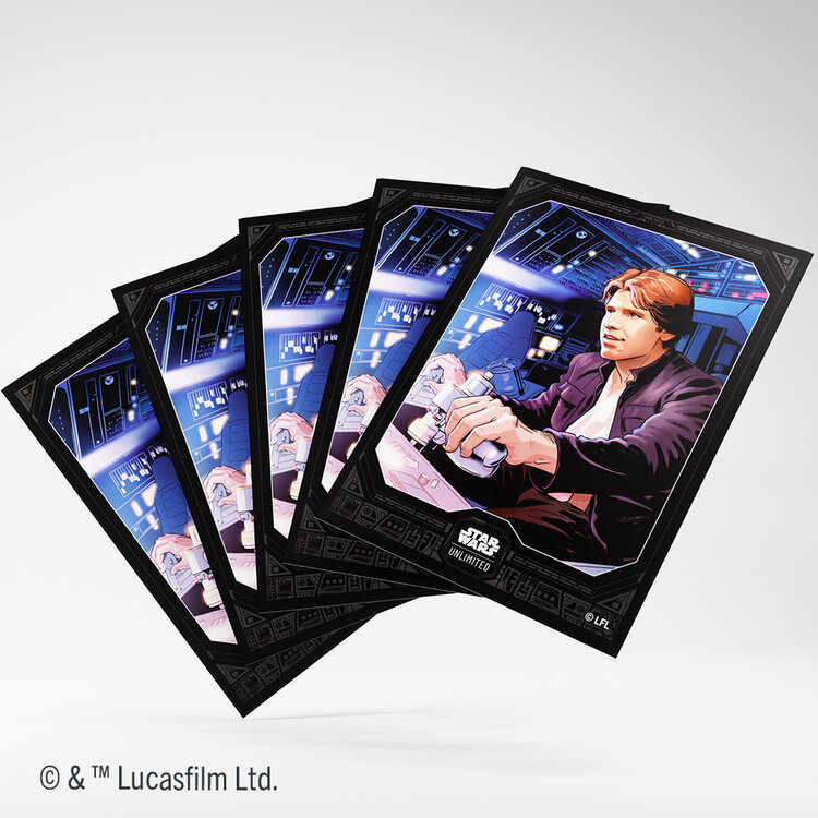 GAMEGENIC GAMEGENIC STAR WARS UNLIMITED ART SLEEVES HAN SOLO