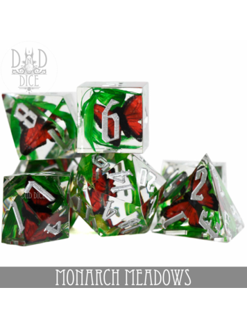 DND DICE MONARCH MEADOWS HANDMADE