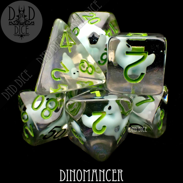 DND DICE DINOMANCER RPG DICE SET
