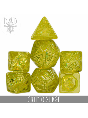 DND DICE CRYPTO SURGE RPG DICE SET