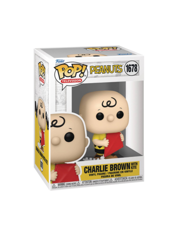 FUNKO POP ANIMATION PEANUTS S7 CHARLIE BROWN W KITE FIG